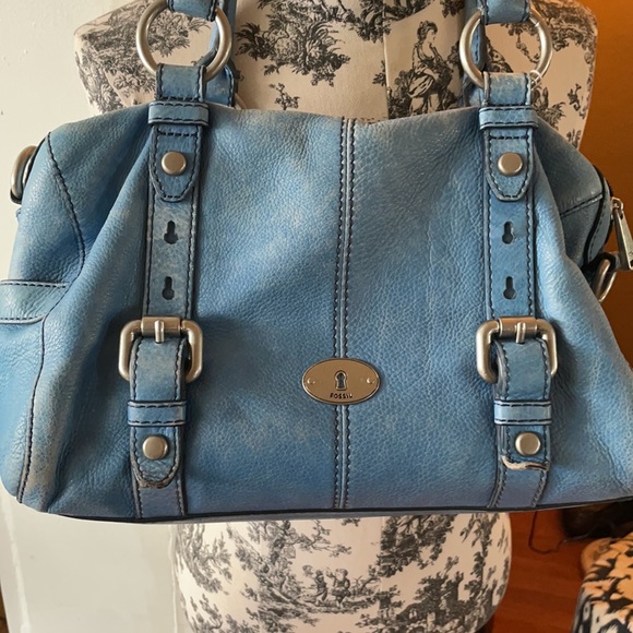 Fossil. Handbag. Cowhide leather. - Picture 4 of 14